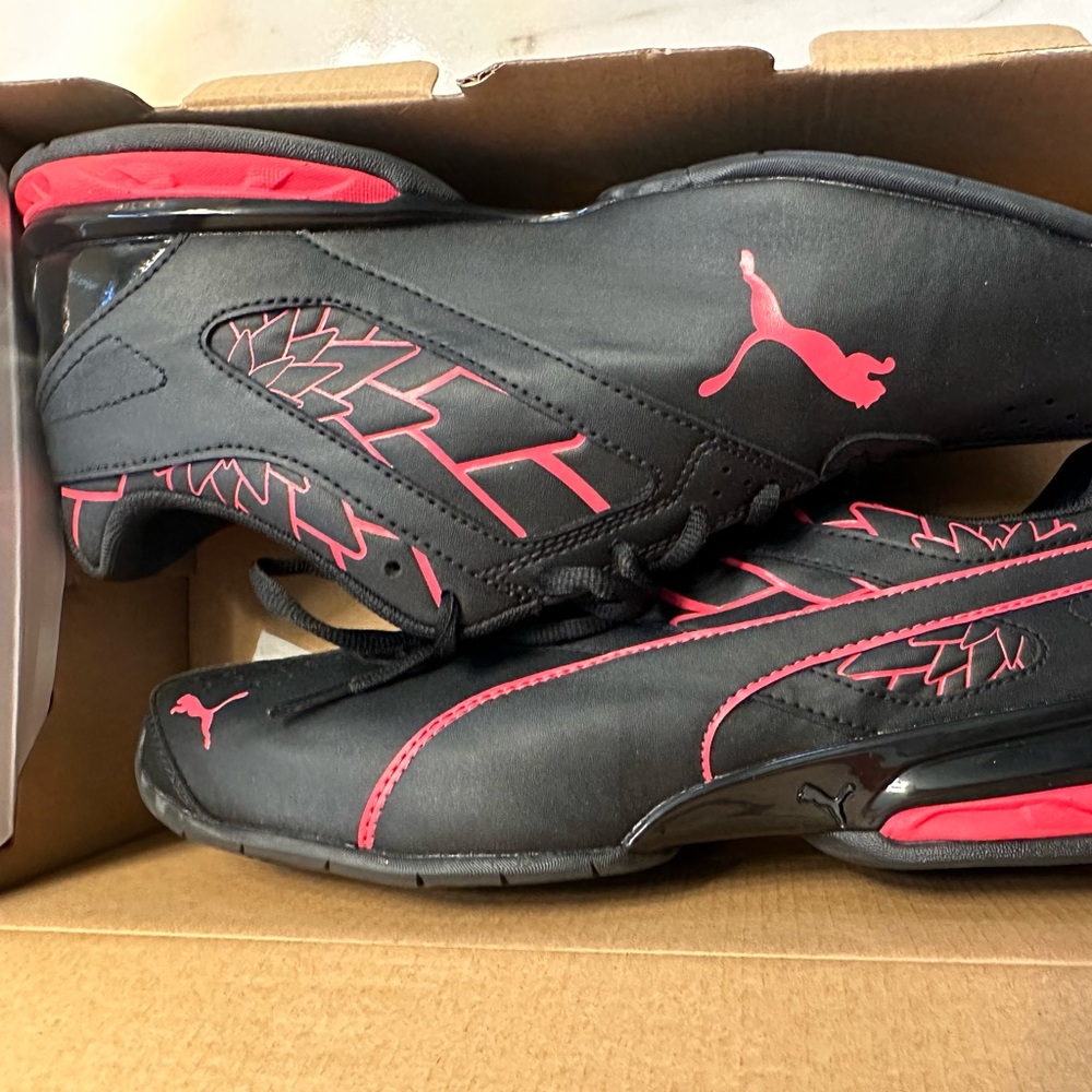 Puma Womens Tazon 6 193611-01 Black Casual Shoes Sneakers Size 11.